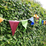 Waterproof bunting, brightly coloured outdoor bunting, 20 flags - approx 5 metres