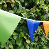 Waterproof bunting, brightly coloured outdoor bunting, 20 flags - approx 5 metres