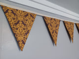 Horse theme fabric bunting,  equestrian decoration