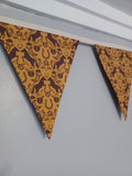Horse theme fabric bunting,  equestrian decoration