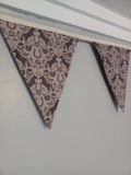 Horse theme fabric bunting,  equestrian decoration