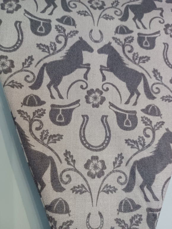 Horse theme fabric bunting,  equestrian decoration