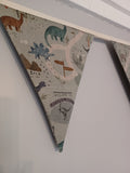 Dinosaur Theme Park fabric bunting