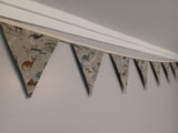 Dinosaur Theme Park fabric bunting