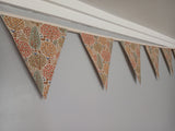 Pretty trees and animals fabric bunting