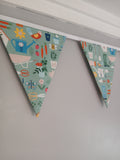 Gardening fabric bunting