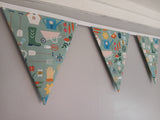 Gardening fabric bunting