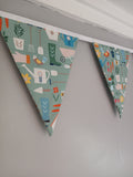 Gardening fabric bunting