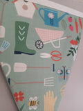 Gardening fabric bunting