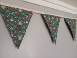 William Morris Persian fabric bunting