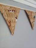 Gundogs fabric bunting,  country life home decor
