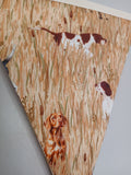 Gundogs fabric bunting,  country life home decor