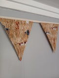 Gundogs fabric bunting,  country life home decor