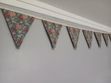 William Morris Cray Flowers Fabric Bunting