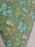 Golden Lily William Morris fabric bunting,