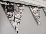 Halloween bunting, fabric decorations, approx 2.5 metres