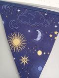 Celestial Fabric Bunting