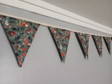 Woodland Animals fabric bunting, Autumn home decor