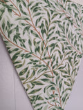 Willow Bough and Green fabric bunting
