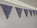 Butterflies fabric bunting