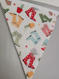 Wellies fabric bunting