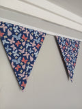 Butterflies fabric bunting