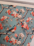 Bluebird and Blossom fabric bunting