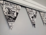 Halloween bunting, fabric decorations, approx 2.5 metres