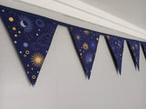 Celestial Fabric Bunting