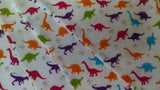 Dinosaur fabric bunting