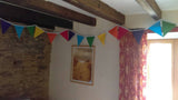 Bright Rainbow Colours Bunting   #streetparty #prideeevent #festivalseason #playroom #summerhouse #homedecor
