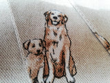 Dog bunting - assorted dog breeds in various poses