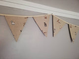 Dog bunting - assorted dog breeds in various poses