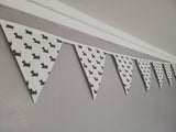 Dogs fabric bunting - approx 2.5 metres #westies #scottiedog