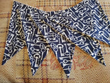 Bunting with key design