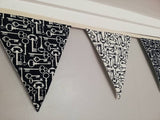 Bunting with key design