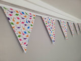 Dinosaur fabric bunting