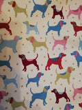 Dogs fabric bunting - approx 2.5 metres