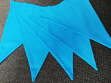 Colourful Orange fabric bunting - 2 or 3 metres - homemade polycotton flags in your choice of colour