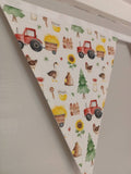 Farm theme nursery bunting, fabric bunting, nursery decoration